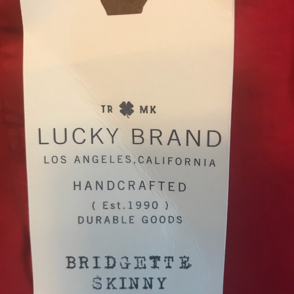 Handcrafted Lucky Brand Jeans